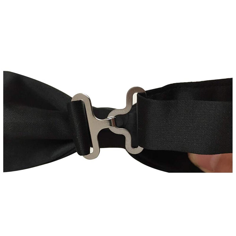FRIGIIRE 100 Sets Adjustable Bow Tie Hardware Clip Set, Metal Cravat Clip Hook Fastener for Necktie Strap - Image 5